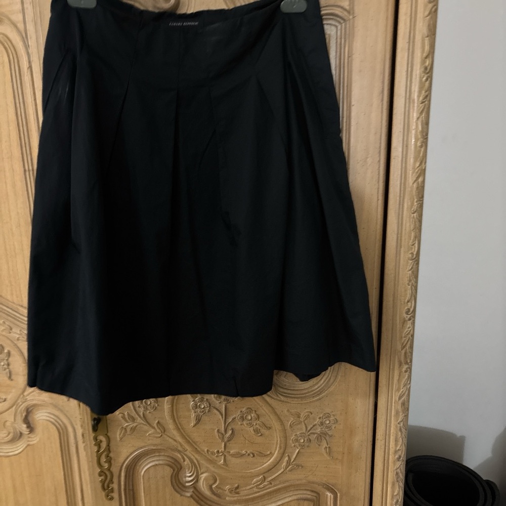 Banana Republic pleated Black Women's Skirt